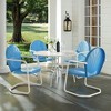 HomeStock Griffith 5Pc Outdoor Metal Dining Set -  Table & 4 Chairs - 4 of 4