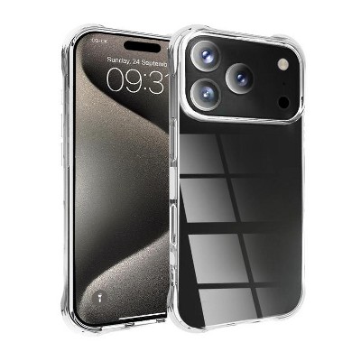 Entronix Case Compatible with iPhone 17 Pro - [Hard Back] Thick Clear