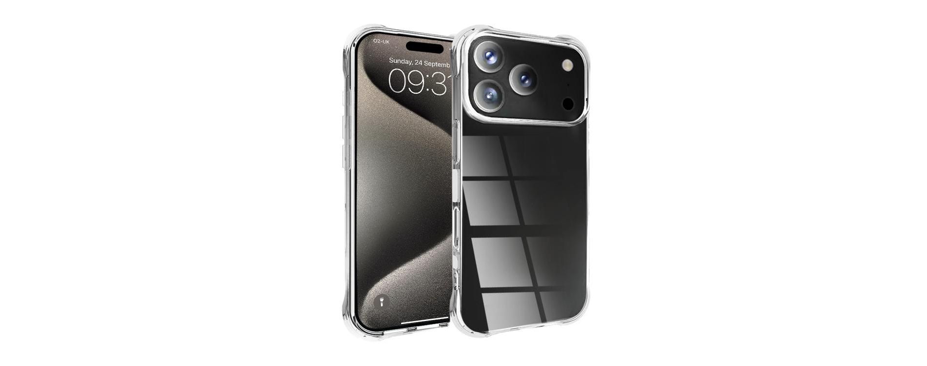 Entronix Case Compatible with iPhone 17 Pro Max - [Hard Back] Thick Clear