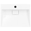 vidaXL Wash Basin 19.7"x15"x5.1" Mineral Cast/Marble Cast White - 4 of 4