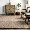 Arvin Olano x Rugs USA - Melrose Checked Wool Area Rug - 4 of 4