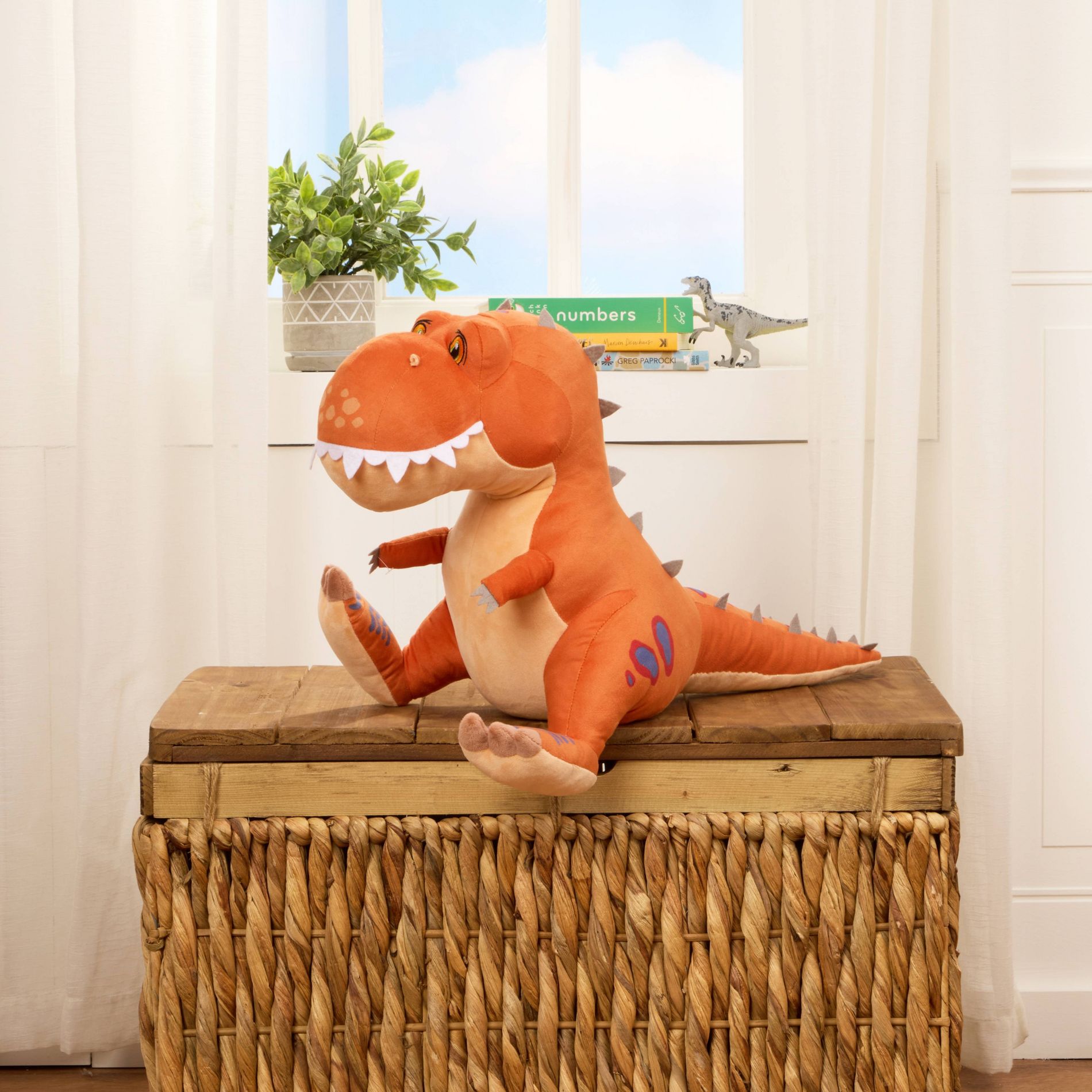 PAW Patrol The Dino Movie Weighted Plush Pillow