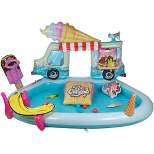 Northlight 82" Ice Cream Truck Inflatable Swimming Spray Pool and Play Center