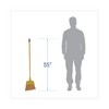 Boardwalk Corn Fiber Angled-Head Lobby Brooms, 55" Handle, Yellow, 12/Carton - image 2 of 4