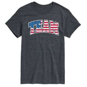 Men's - Instant Message - Team USA Flag Short Sleeve Graphic T-Shirt - 1 of 4