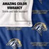 University Of New Haven Logo Pattern Silky 50x60 Blanket, 1 Sided - 4 of 4
