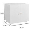 LOVMOR Metal Lateral File Cabinet with 2 Drawer&Lock,Office Vertical Files Cabinets for Office Home,A4,Assembly Required - 2 of 4