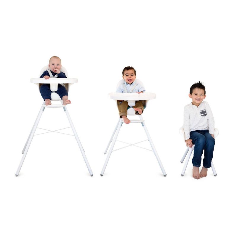 Boon GRUB 2-in-1 Convertible High Chair for Baby & Toddler Chair with Dishwasher-Safe Seat & Tray, 4 of 10
