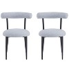 NicBex  Set of 2 Modern Dining Chairs,Upholstered Dinner Chairs with Metal Frame for Kitchen,Living Room - 4 of 4