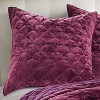 Velvet Plum Euro Sham - Levtex Home - 2 of 3