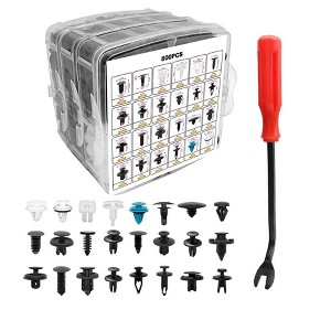 Itopfox 801 PCS Car Retainer Clips Fasteners Kit for Door Trim Panel, Automotive Push Pins Assortment, Universal Fit for Most Vehicles - 1 of 4