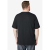 KingSize Shrink-Less Lightweight Pocket Crewneck T-Shirt - image 4 of 4