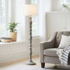 Turned Wood Floor Lamp Gray - Threshold™ - image 4 of 4