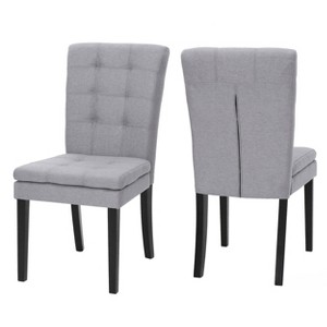 Cortez Dining Chair (Set of 2) - Light Gray - Christopher Knight Home