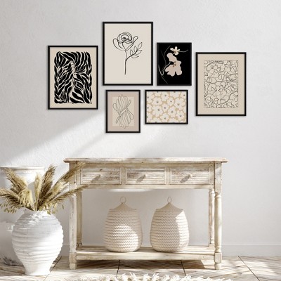 Americanflat Neutral Tones Minimalist Abstract By The Print Republic - 2  Piece Framed Wall Art Set : Target