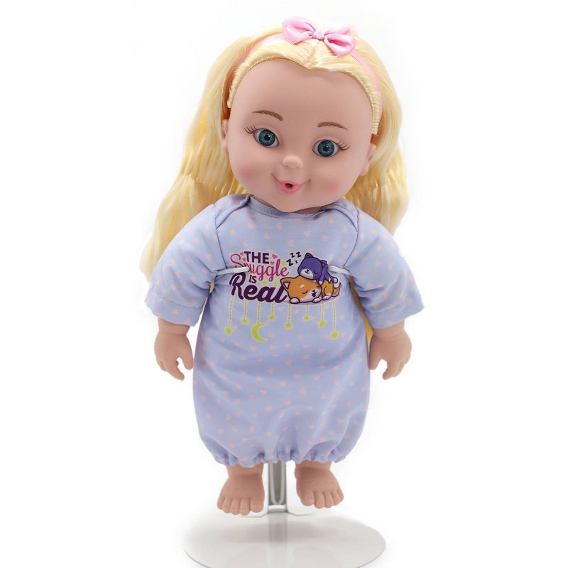 Positively Perfect 14&#34; Kayla Toddler Doll - Blonde Hair/Blue Eyes, 1 of 8