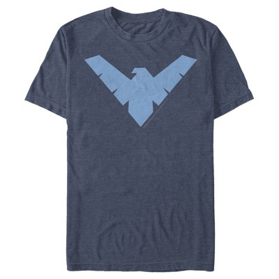 Nightwing Symbol DC Comics Baseball T-Shirt S