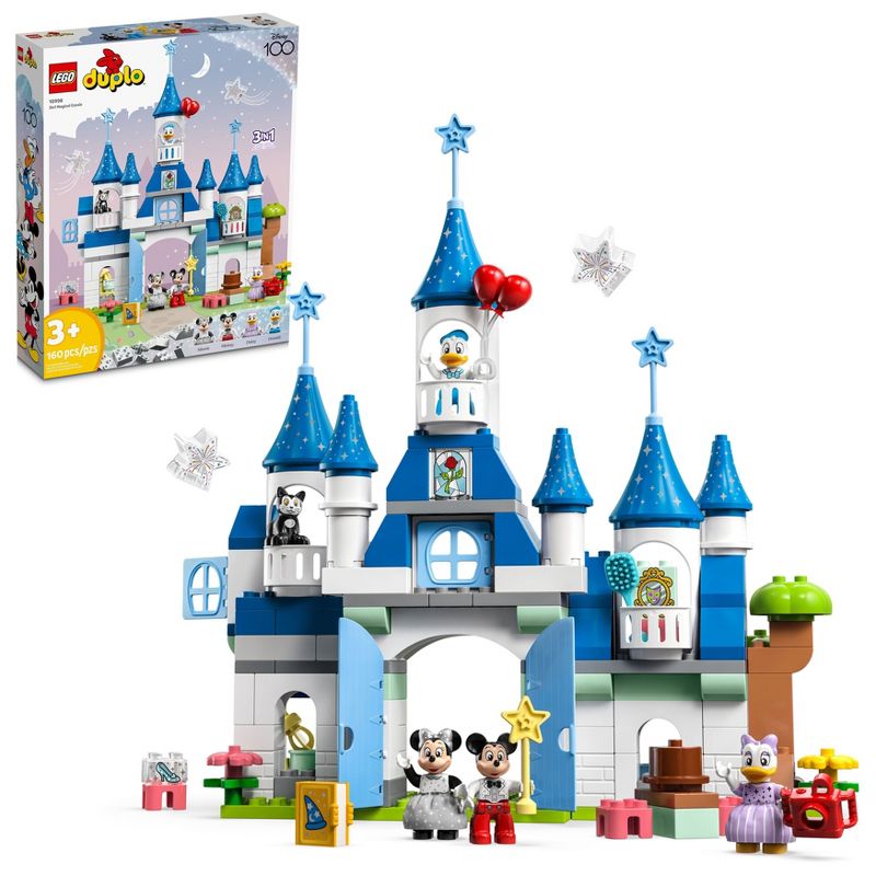 LEGO DUPLO Disney 3in1 Magic Castle with 5 Disney Figure 10998, 1 of 10