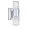 Elegant Lighting Vega 2 light Chrome LED Wall Sconce - 3 of 4