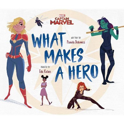 Captain Marvel What Makes a Hero -  by Pamela Bobowicz (School And Library)