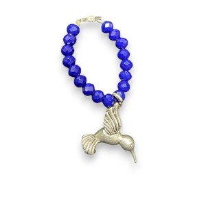 Michelle Marie Boutique's  Crystal Stretch Ring with Assorted Pewter Charms - 1 of 4