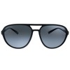 Dolce & Gabbana DG 6150 252581 Unisex Aviator Polarized Sunglasses Matte Black 60mm - 2 of 3