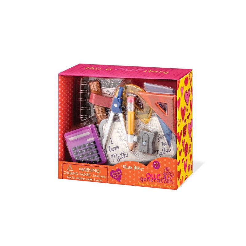 Our Generation Math Whiz Geometry Accessory Set for 18&#34; Dolls, 5 of 6