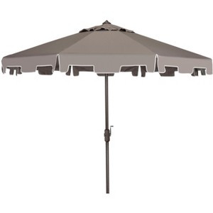 Zimmerman 11Ft Round Market Umbrella - PAT8100 - Safavieh - 1 of 4