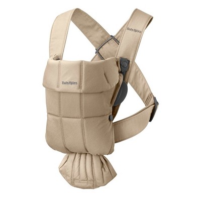 BabyBjörn Baby Carrier Mini Woven- Beige