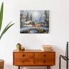 Creative Products Snowy Christmas Landscape 20 x 16 Canvas Wall Art - 4 of 4
