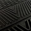 Fanmats 27 x 17 Inch Universal Fit All Weather Protection Vinyl Front Row Floor Mat 2 Piece Set for Cars, Trucks, and SUVs, NFL Carolina Panthers - 4 of 4