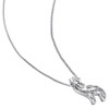 EVERLY JEWELRY | Sterling Silver Diamond Giraffe Pendant with Chain - 2 of 4