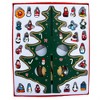 Kurt Adler 11.75-Inch Wooden Tree with Miniature Wooden Ornaments, 25 Piece Set - 3 of 4
