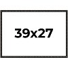 PosterPalooza | 39x27 Bamboo Picture Frame, UV Acrylic, 4 Finishes - Brown, Black, Gold, and Natural - 2 of 4