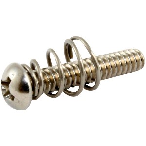Allparts USA Single Coil Pickup Height Adjustment Screws Stainless - 1 of 1