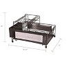 Jiallo Stainless Steel 2-Tier dish rack with self -draining tray (Black Color) - 3 of 3