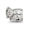 Black Bow Jewelry Sterling Silver Baby Bear Bead Charm - 3 of 4