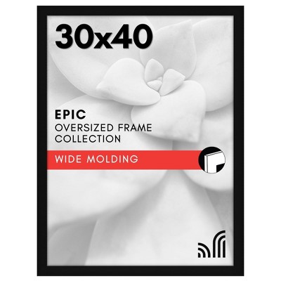Americanflat Poster Frame with Polished Plexiglass - Hanging Hardware Included