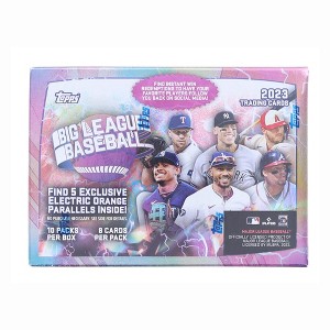 Topps MLB 2023 Big League Baseball Value Box | 10 Packs Per Box - 1 of 3