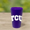 NCAA TCU Horned Frogs Silicone Pint Glass - 16oz - 2 of 2