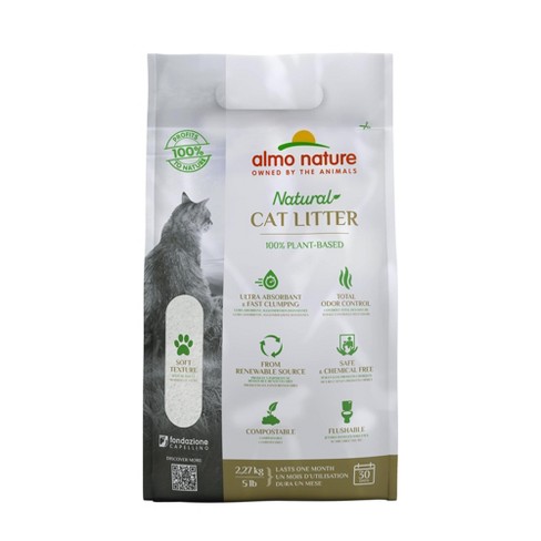 Almo Nature Natural Unscented Cat Litter 5 Lbs Non toxic 100 Plant based Target