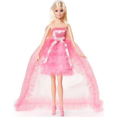 Banzai Wiens Dank u voor uw hulp Barbie Signature Birthday Wishes Collector Doll : Target