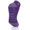 Women's Iris Twist Ankle Slipper Socks - 2 of 3
