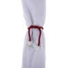 Unique Bargains Magnetic Buckle Small Faux Pearl Curtain Tie Polyester Rare Earth Magnet 2 Pcs - 4 of 4