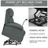 Hzlagm Everglade 28.7 in. W Faux Leather Power Lift Recliner for Elderly Assistance - 4 of 4