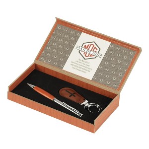 Dicksons Who Loves The Lord Who Has Been Redeemed By Grace Will Walk In Faith Multicolor 7.25 x 4.5 Metal Pen And Key Set - 1 of 1