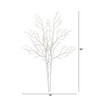 Nearly Natural 35-in Pre-Lit Artificial White Birch Branches with 80 Warm White LED Lights - Set of 2 - 3 of 4