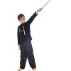 HARRY POTTER Mrs. Weasley H Holiday Christmas Sweater Fleece Flannel Pant Pajama 2pc Gift Set Navy - 3 of 4