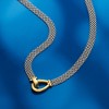 Ross-Simons Two-Tone Sterling Silver Bismark-Link Necklace - 2 of 4