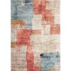 LunaLulinlk 5' x 7' Washable Non-Slip Area Rug Ivory Multi - 3 of 4